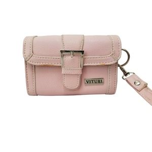 Vituri Mini Purse 5.5 x 3.5" (Pink) W/Strap